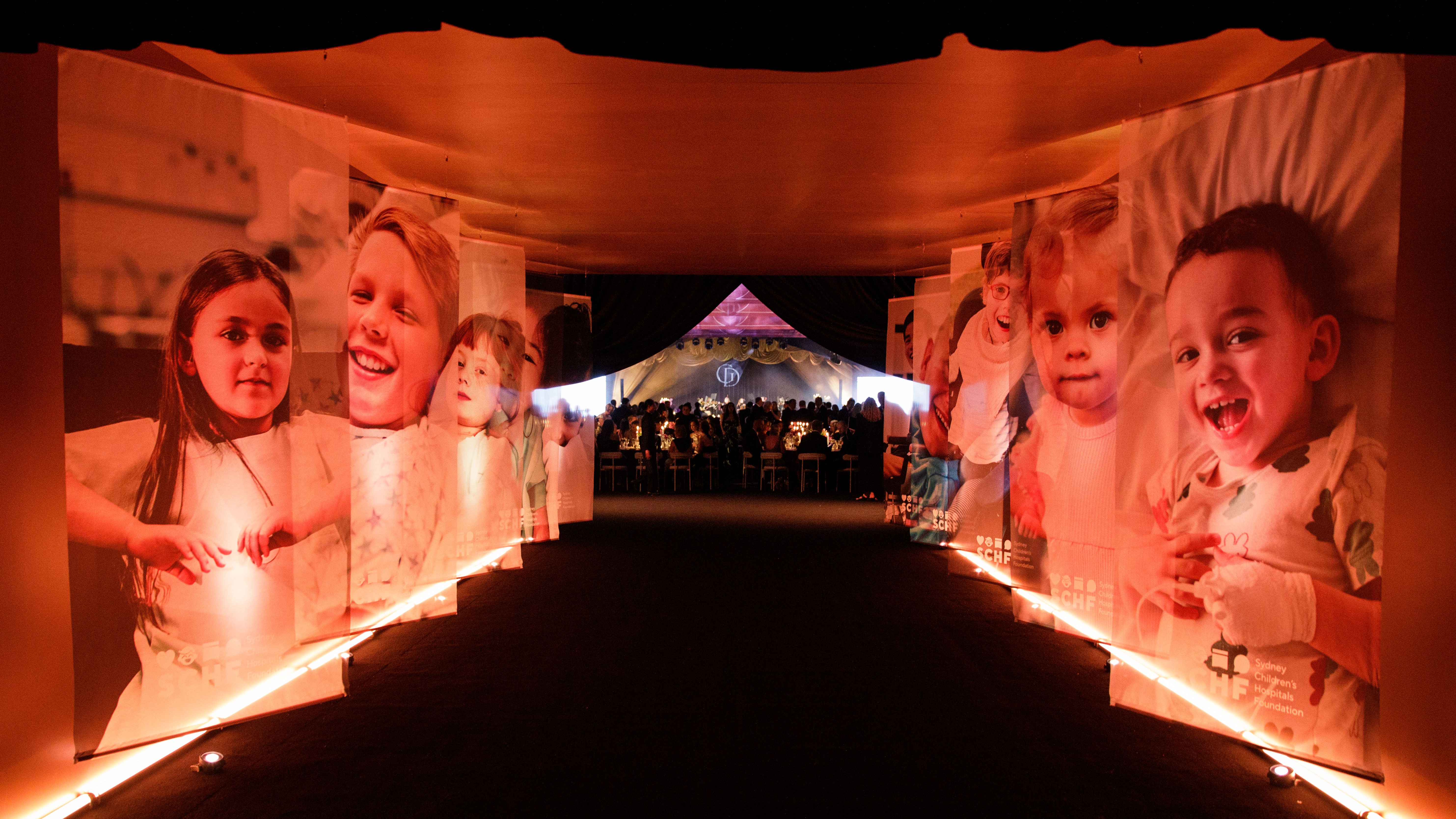 Image of the entrance to Gold Dinner 2025.