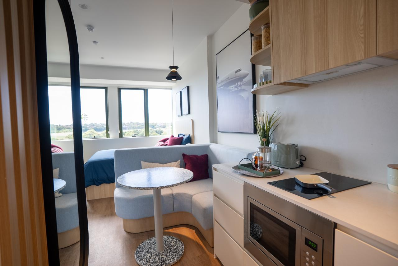 Patient Family Accommodation - Kitchen/Living