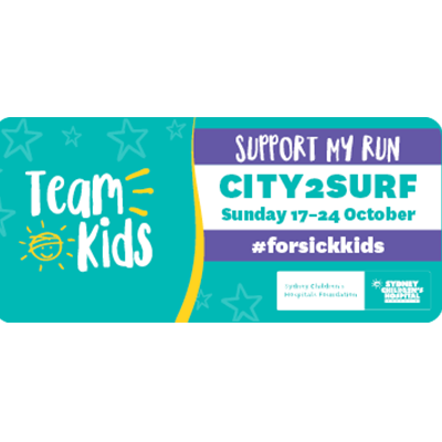 City2Surf Team Kids Email Signature