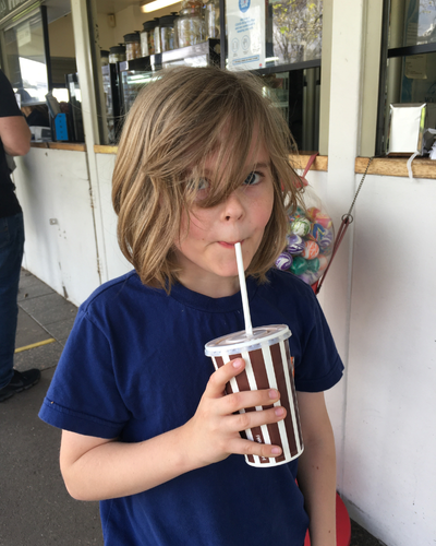 Will drinking a milkshake Will drinking a milkshake