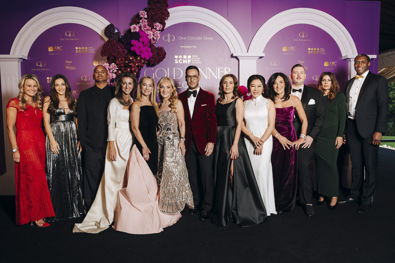 The Gold Dinner 2025 Committee dressed in formal attire The Gold Dinner 2025 Committee dressed in formal attire