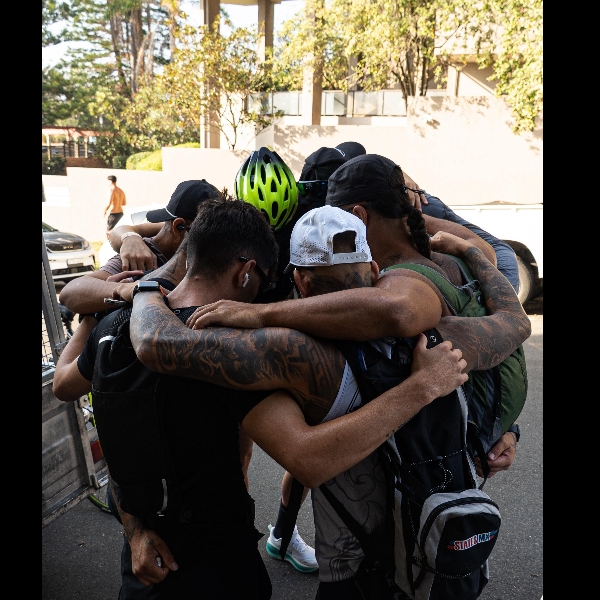 Hybrid official hugging