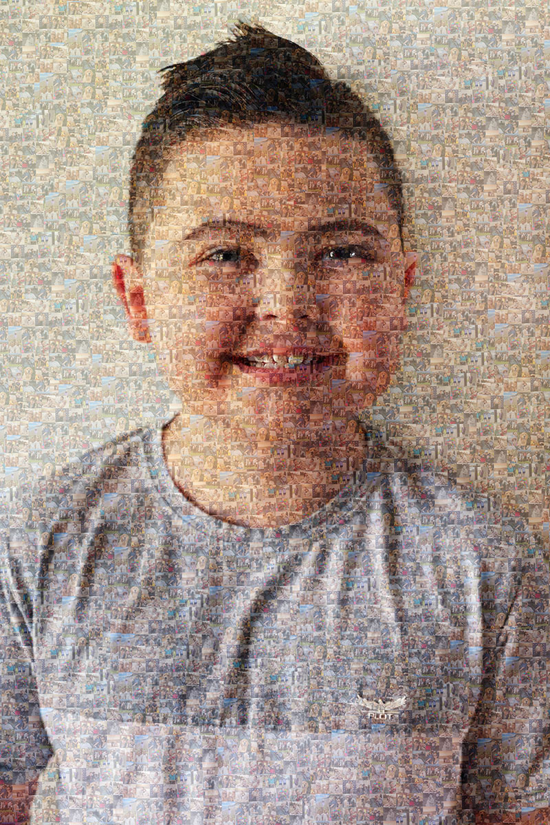 Cooper's A Little Piece of Me collage artwork