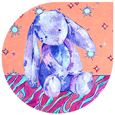 Artwork: Purple Bunny