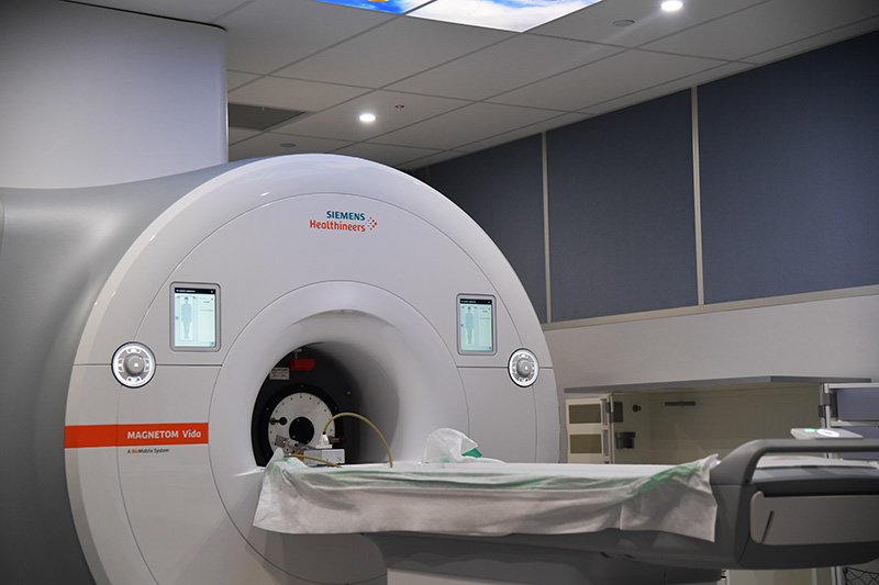 a brand-new MR scanner after installation at The Children's Hospital at Westmead