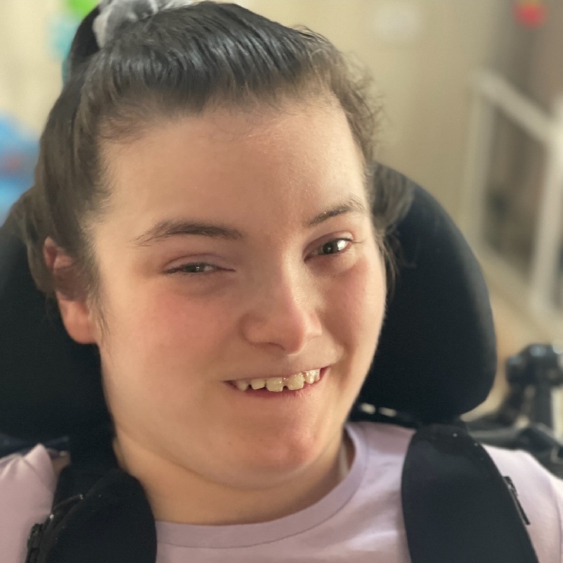 Billee smiling